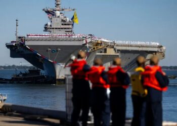 World’s largest aircraft carrier returns from 11-month deployment, longest since Vietnam, after supporting Iran war and Maduro raid