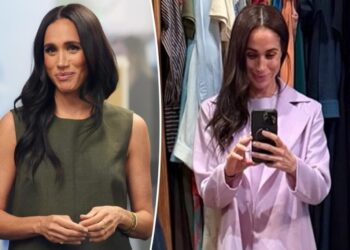 Meghan Markle shares rare look at daughter Princess Lilibet’s fiery red hair in closet selfie