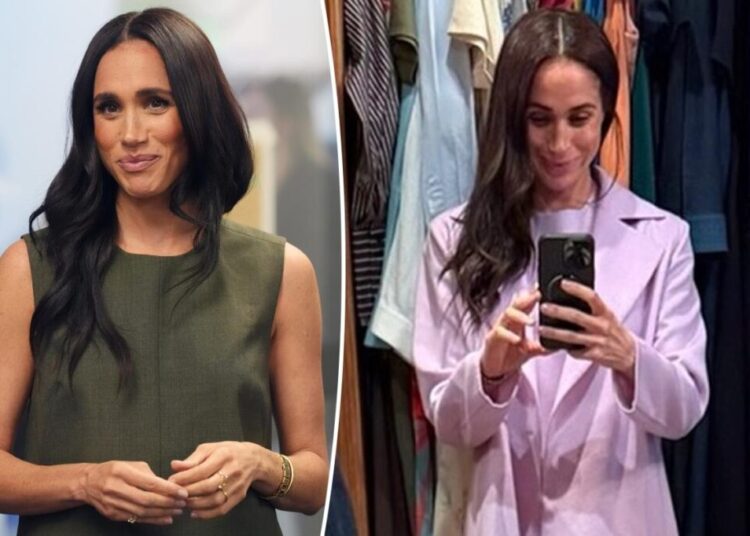 Meghan Markle shares rare look at daughter Princess Lilibet’s fiery red hair in closet selfie