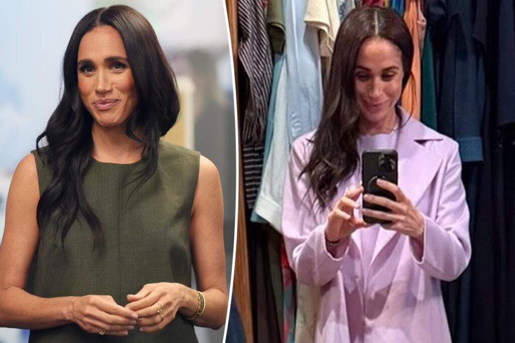 Meghan Markle shares rare look at daughter Princess Lilibet’s fiery red hair in closet selfie