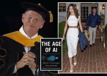 Ex-Google CEO Eric Schmidt booed at Arizona commencement over AI, sex harassment claims from much-younger girlfriend