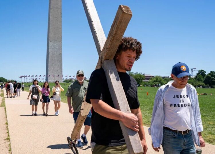 Christian group has ’15-foot-tall’ surprise in store for ‘Church of Trump’ DC event