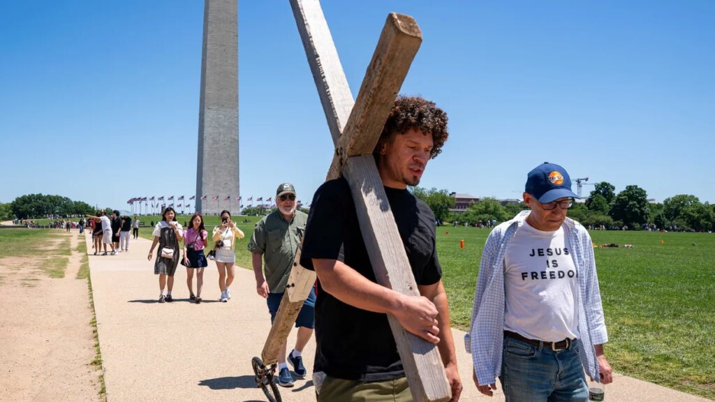 Christian group has ’15-foot-tall’ surprise in store for ‘Church of Trump’ DC event