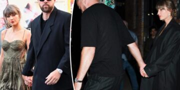 Taylor Swift and Travis Kelce attend private dinner in NYC as wedding day approaches