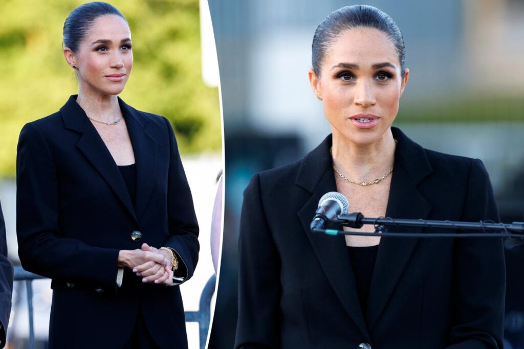Meghan Markle delivers powerful speech on dangers of online bullying at the Lost Screen Memorial unveiling in Geneva