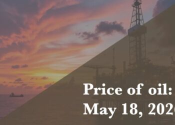 Current price of oil as of May 18, 2026