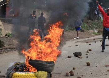 The oil crisis is so bad in Kenya that protesters have lit bonfires in the middle of Nairobi