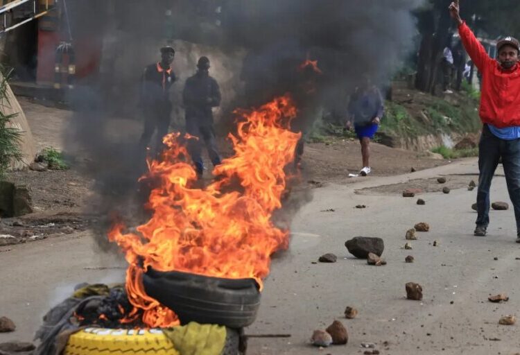 The oil crisis is so bad in Kenya that protesters have lit bonfires in the middle of Nairobi