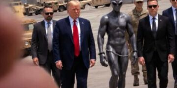 ‘Something is coming’: Bonkers Trump picture fuels speculation storm