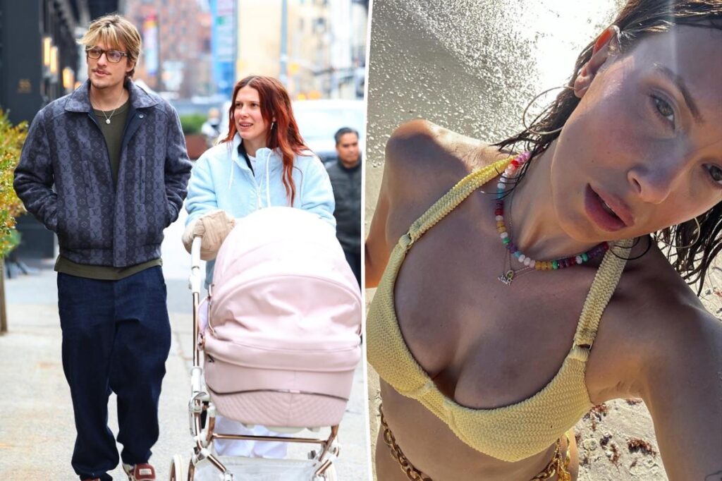 Fans convinced Millie Bobby Brown finally debuted baby girl’s name with necklace