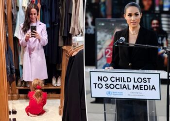 Meghan Markle ridiculed for ‘tone deaf’ photo of daughter Lilibet before cyber bullying speech