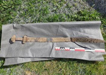 6-year-old boy finds 1,300-year-old sword on school field trip