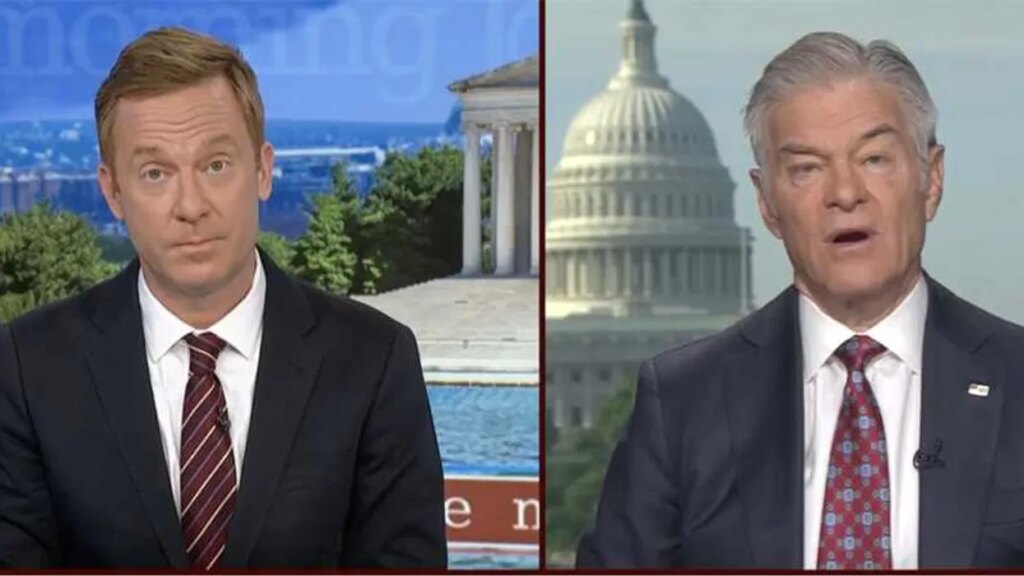 Dr. Oz put on the spot on MS NOW over explosion of measles cases under Trump admin