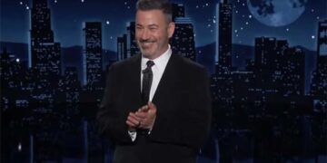 Kimmel audience bursts into cheers at senator’s ‘perfect comeback’ to Todd Blanche’s whine