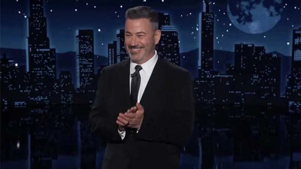 Kimmel audience bursts into cheers at senator’s ‘perfect comeback’ to Todd Blanche’s whine