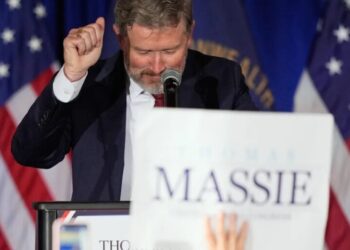 Trump gets revenge on Epstein rebel Thomas Massie in Kentucky GOP primary
