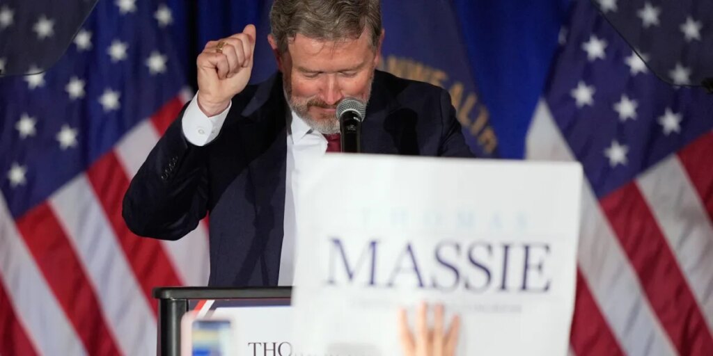 Trump gets revenge on Epstein rebel Thomas Massie in Kentucky GOP primary