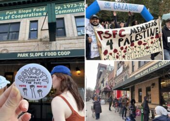 Park Slope Food Coop under fire over anti-Jewish hostility ahead of Israel boycott vote
