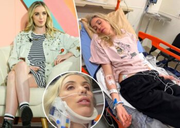 Comedian Laura Clery ‘seriously hurt’ after being ‘pinned’ by fridge in ‘terrifying’ freak accident