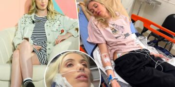 Comedian Laura Clery ‘seriously hurt’ after being ‘pinned’ by fridge in ‘terrifying’ freak accident