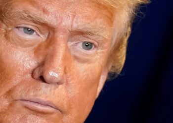 Trump offers wild excuse for snubbing own son’s wedding