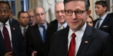 ‘Unconscionable’: Fed-up lawmaker blasts Mike Johnson for yanking vote to rein in Trump