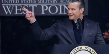 Hegseth says quiet part out loud during ceremony: ‘We’re sending you – perhaps – to war’