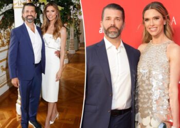 Bettina Anderson shares glimpse of her and Donald Trump Jr’s weddings rings after officially tying the knot