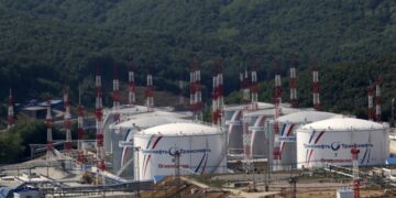 Ukrainian drone attack causes fire at Russian oil terminal used for exports as Kyiv expands long-range strike capabilities