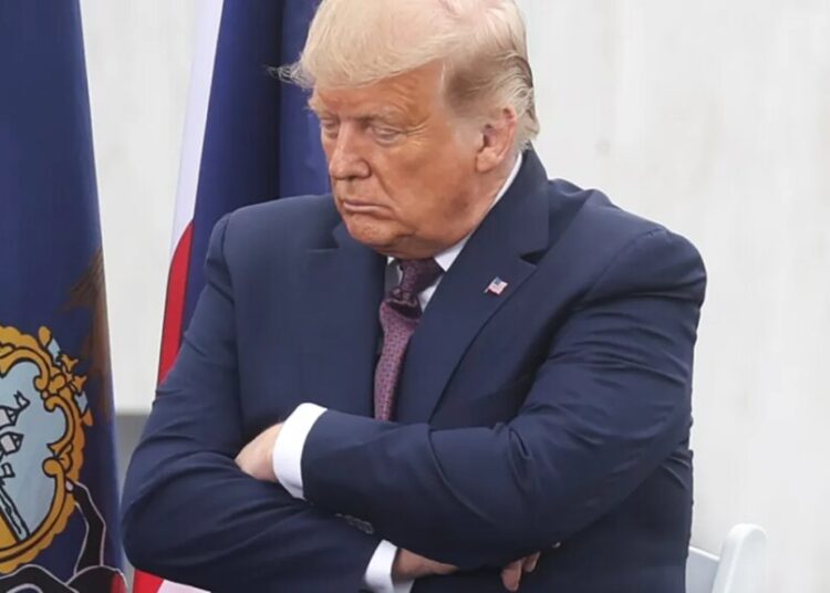 This disgrace killed Trump’s sense of humor