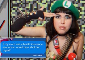 Deranged Luigi Mangione fangirl says she would kill her own pharmacist mom if she became a healthcare exec