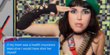 Deranged Luigi Mangione fangirl says she would kill her own pharmacist mom if she became a healthcare exec