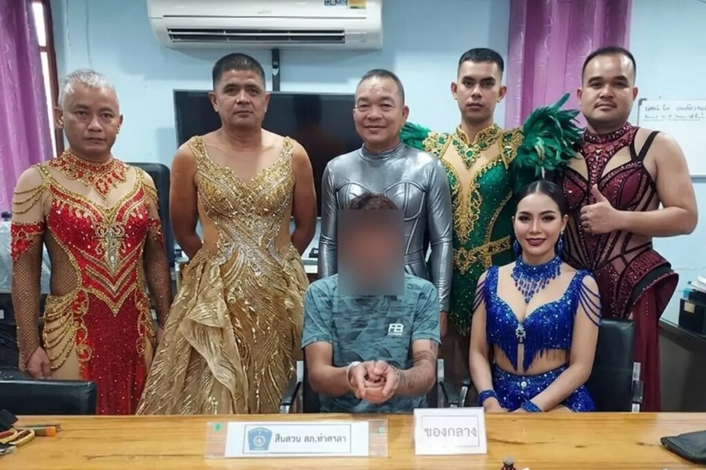 Male cops cross-dress as sexy dancers to catch suspect, post hilarious pic: ‘21 Jump Street at play’