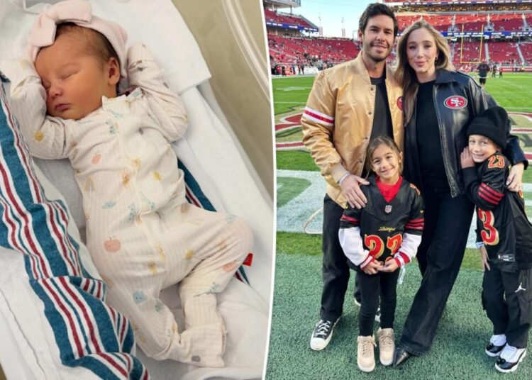 Aurora Culpo welcomes baby No. 3, her first with fiancé Zac
