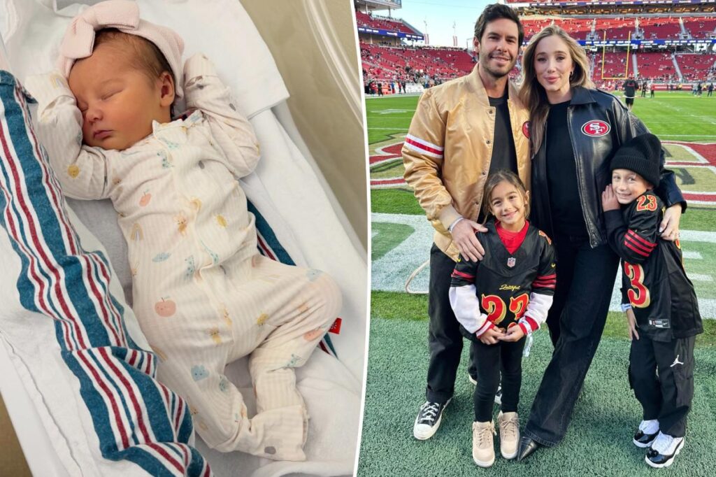 Aurora Culpo welcomes baby No. 3, her first with fiancé Zac