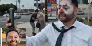 Liberal meltdown over ‘racist’ AI ad showing California Dem candidate as a clown