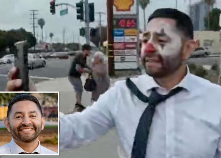 Liberal meltdown over ‘racist’ AI ad showing California Dem candidate as a clown
