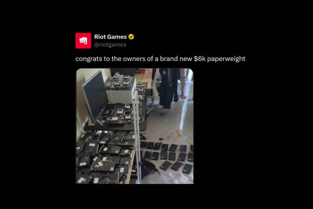 Riot Games Denies Using Anti-Cheat Software That Bricks Hackers’ Computers