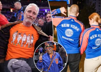 Best dressed Knicks! Die-hard fans bring stylish heat to playoff games against Cavaliers
