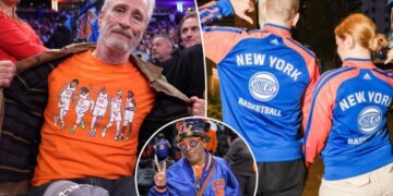 Best dressed Knicks! Die-hard fans bring stylish heat to playoff games against Cavaliers