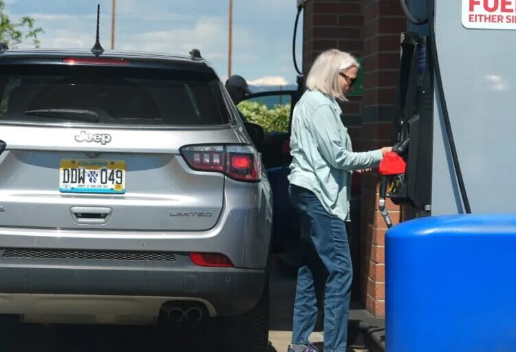 Gas is up 51% since February. Americans just started buying less of everything else