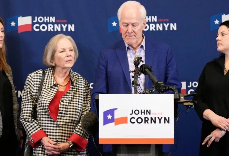 Sen. John Cornyn becomes latest Republican to lose his seat after public falling out with President Donald Trump