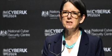 The U.K.’s top spy says the window to stay ahead of China and Russia is narrowing and cybersecurity needs to become ‘10 times more urgent’