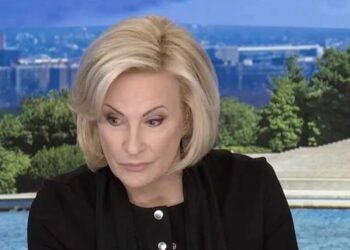 Senator takes over as weeping MS NOW host Mika Brzezinski gets too ’emotional’ to continue
