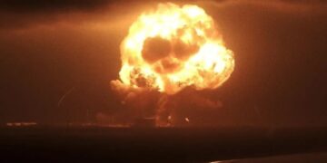 Jeff Bezos’ Rocket Explodes Into Mushroom Cloud, Dealing Massive Blow to NASA’s Moon Plans