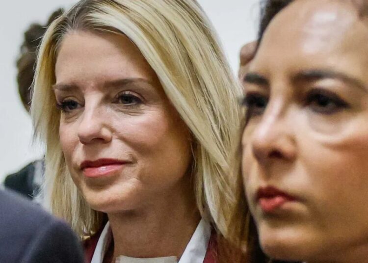 Pam Bondi asked directly about Trump in Epstein interview – and DOJ attorney ‘intervened’