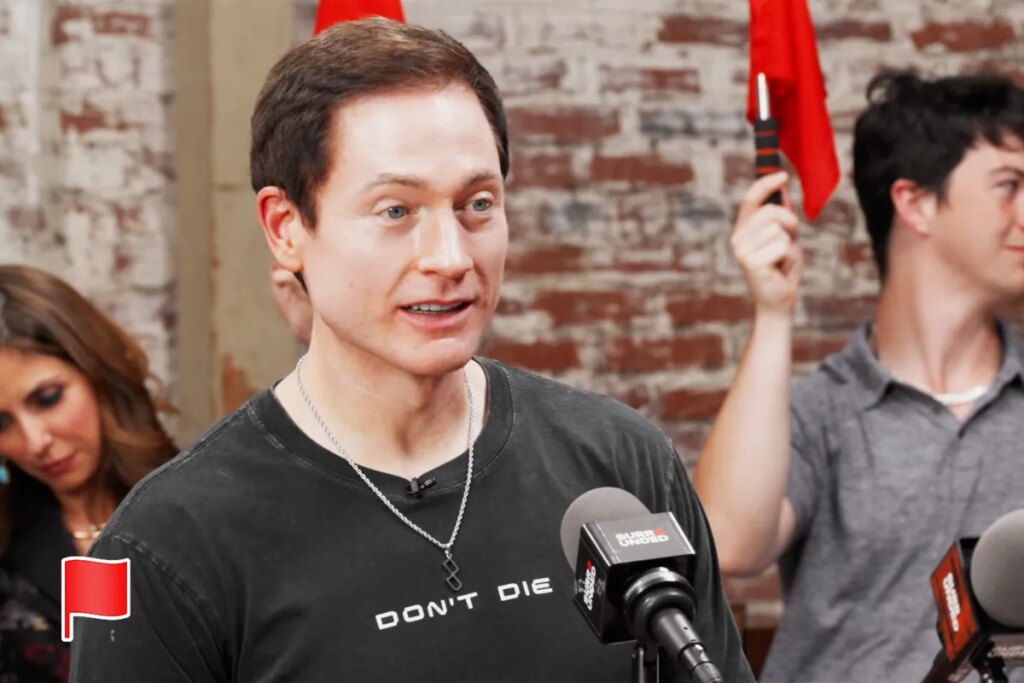 Woman Accuses Biohacker Bryan Johnson of Hypocrisy to His Face