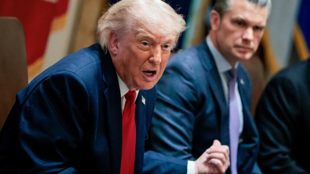 Trump furiously demands judge who blocked renovation project be criminally charged
