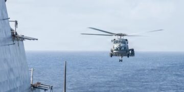 Damn the torpedoes — More ships are quietly slipping through the Strait of Hormuz as helicopters scare off Iran’s fast-attack boats
