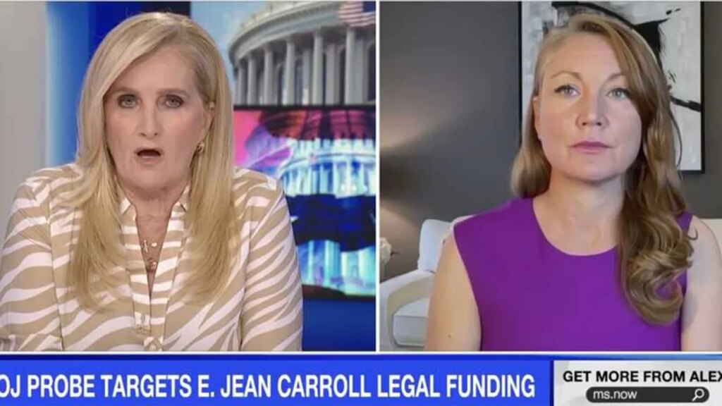 Trump rape comment sends MS NOW host scurrying for clarification